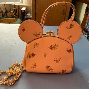 SALE - NWOT Coach Disney Floral Purse Minnie Mouse